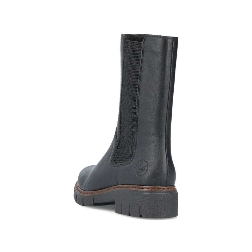 Rieker Artikelnummer Z3582-00 Rieker Damen Chelsea Boots Tiefschwarz