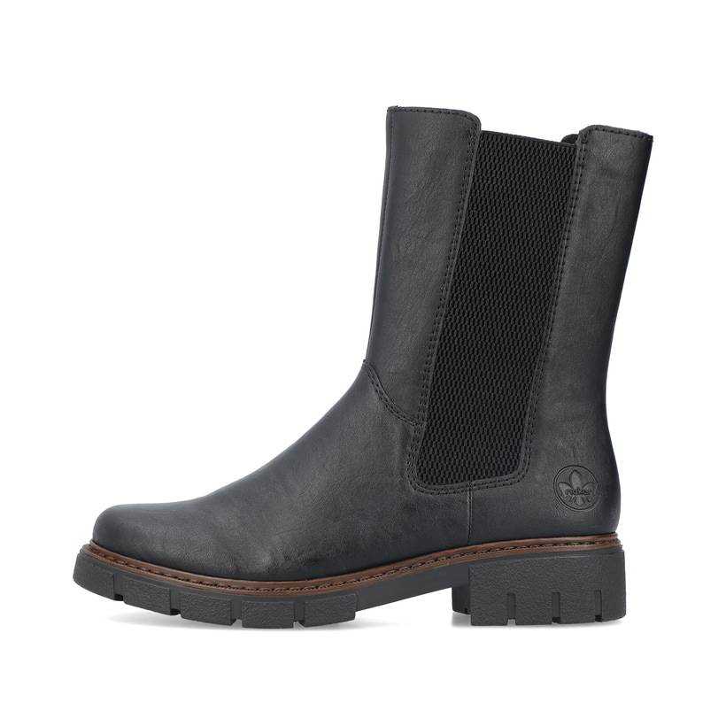 Rieker Artikelnummer Z3582-00 Rieker Damen Chelsea Boots tiefschwarz