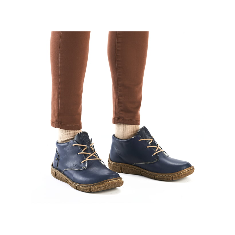 Rieker Artikelnummer Z3722-14 Rieker Damen Kurzstiefel Azurblau