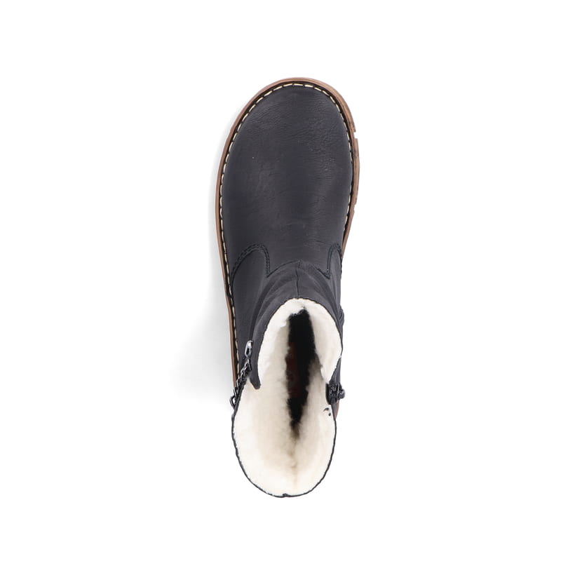 Rieker Artikelnummer Z3771-00 Rieker Damen Kurzstiefel Nachtschwarz