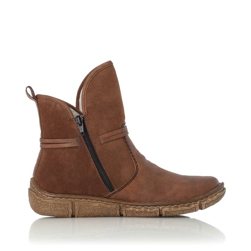 Rieker Artikelnummer Z3772-22 Rieker Damen Kurzstiefel Zimtbraun