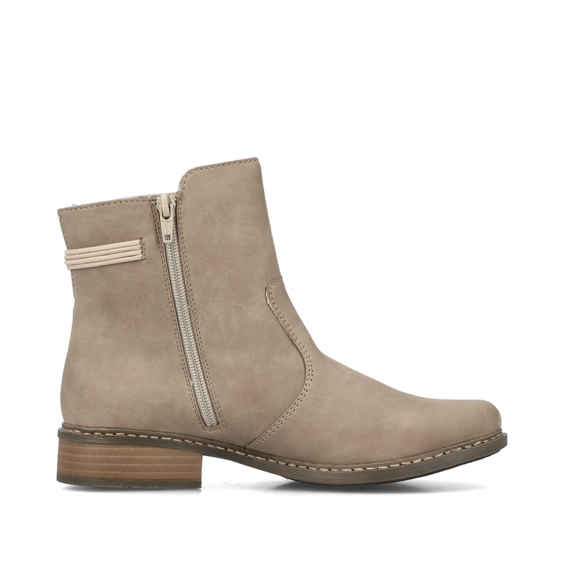Rieker Artikelnummer Z4162-64 Rieker Damen Kurzstiefel Braunbeige