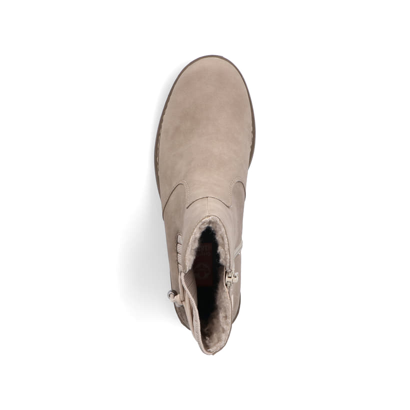 Rieker Artikelnummer Z4162-64 Rieker Damen Kurzstiefel Braunbeige