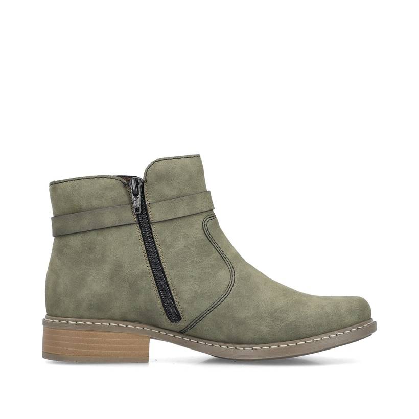 Rieker Artikelnummer Z4167-54 Rieker Damen Kurzstiefel Laubgrün