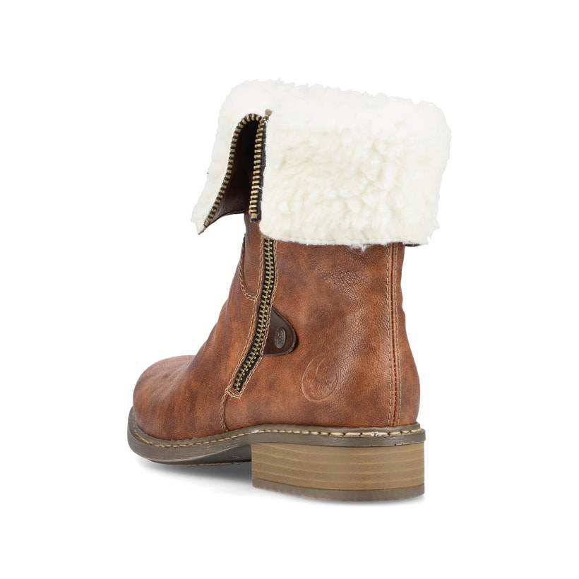 Rieker Artikelnummer Z4182-24 Rieker Damen Kurzstiefel Kastanienbraun