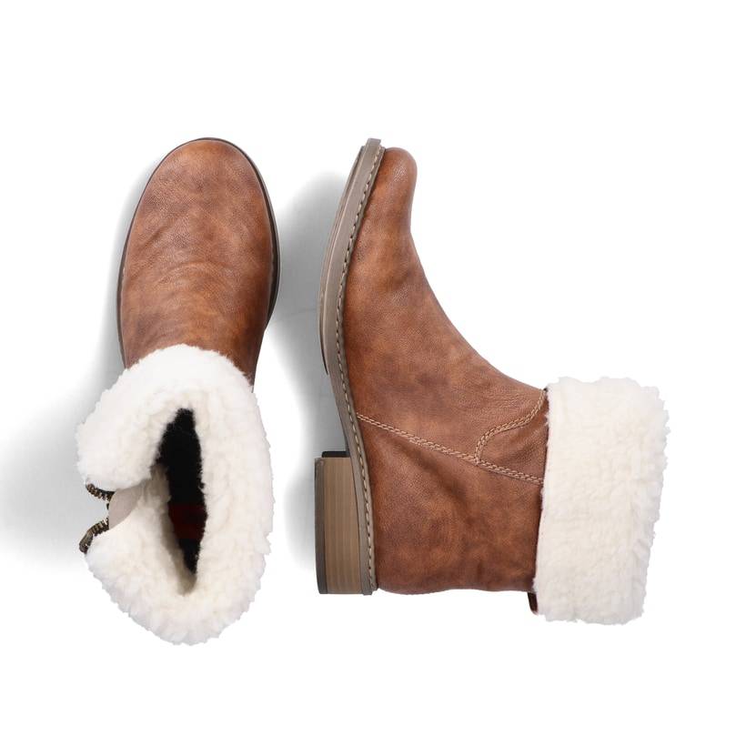 Rieker Artikelnummer Z4182-24 Rieker Damen Kurzstiefel Kastanienbraun