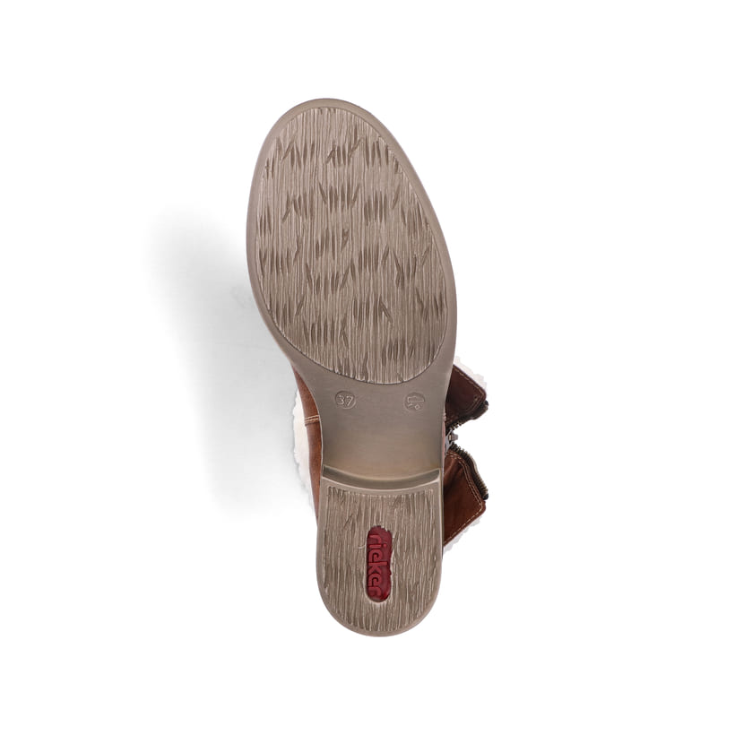 Rieker Artikelnummer Z4182-24 Rieker Damen Kurzstiefel Kastanienbraun