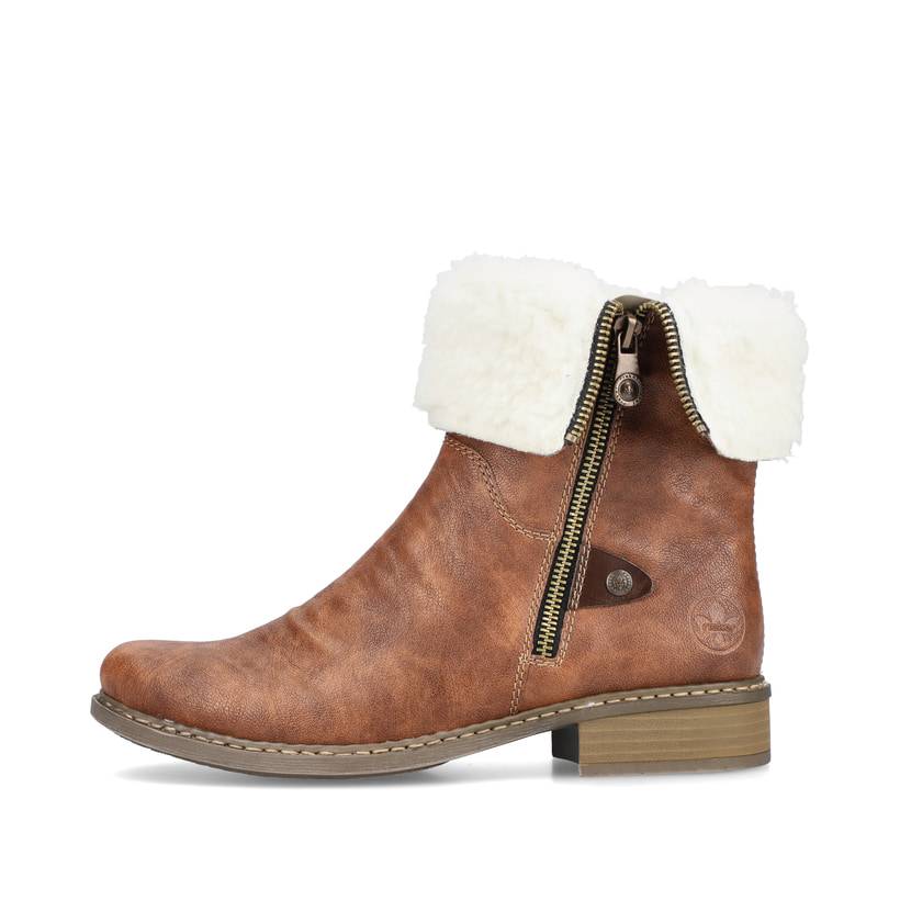 Rieker Artikelnummer Z4182-24 Rieker Damen Kurzstiefel kastanienbraun