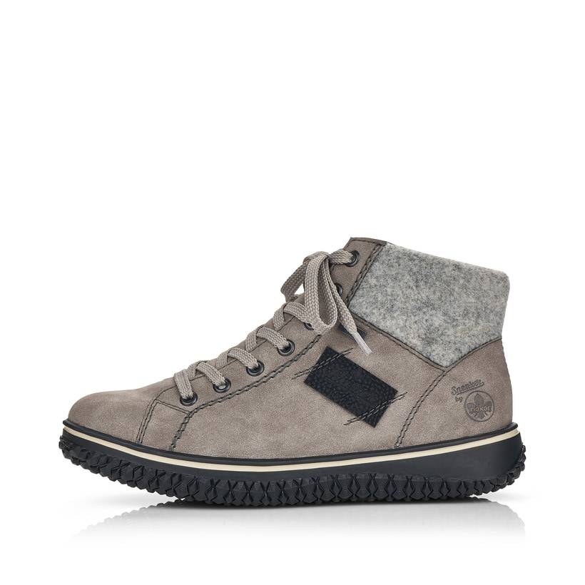 Rieker Artikelnummer Z4230-40 Rieker Damen Schnürstiefel felsengrau