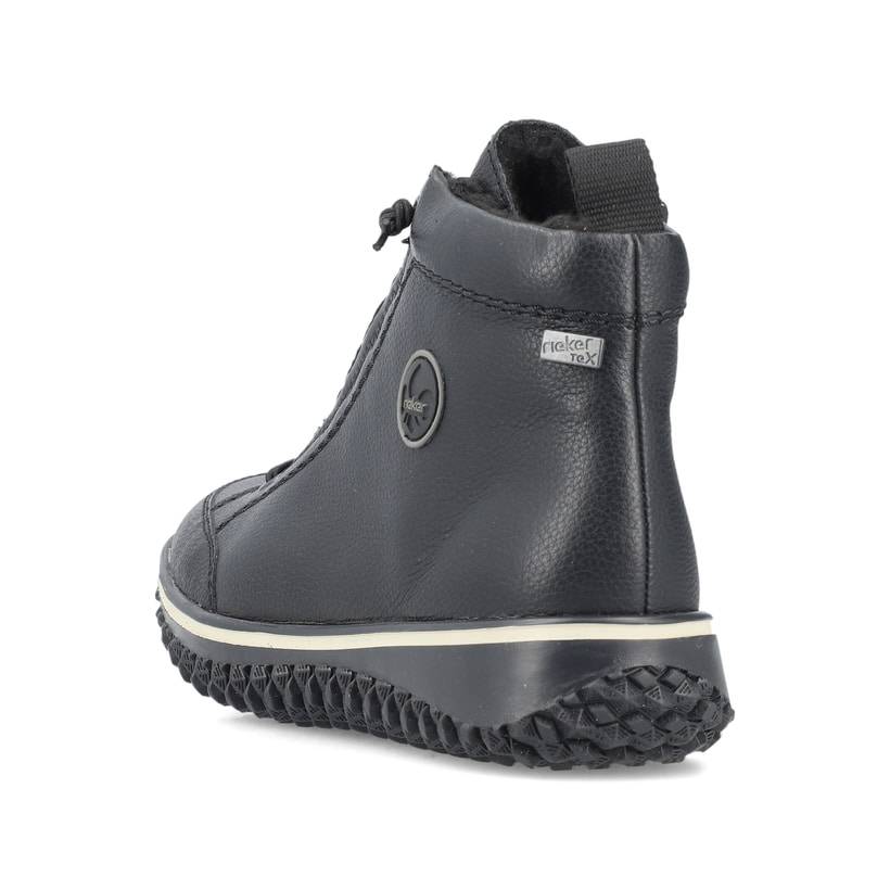 Rieker Artikelnummer Z4241-00 Rieker Damen Schnürstiefel Nachtschwarz