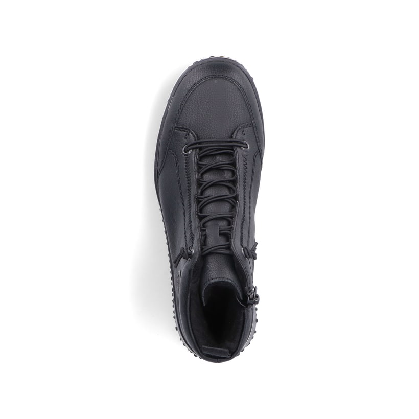 Rieker Artikelnummer Z4241-00 Rieker Damen Schnürstiefel Nachtschwarz
