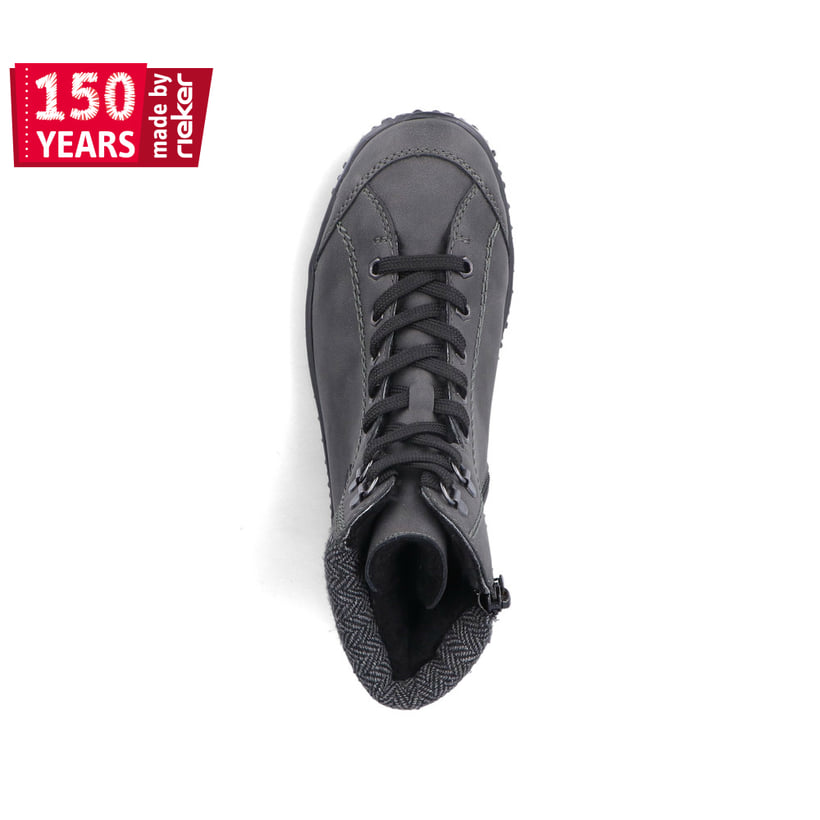 Rieker Artikelnummer Z4251-45 Rieker Damen Schnürstiefel Carbongrau