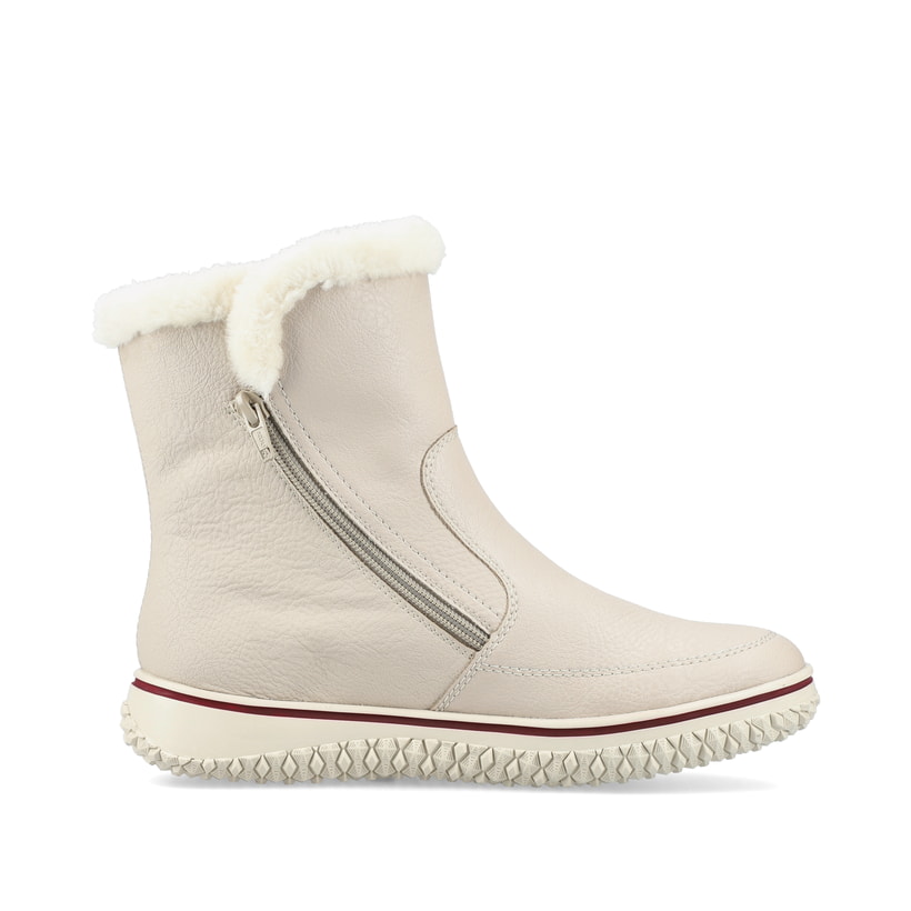 Rieker Artikelnummer Z4281-60 Rieker Damen Kurzstiefel Weißbeige