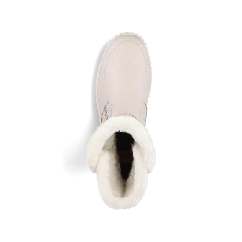 Rieker Artikelnummer Z4281-60 Rieker Damen Kurzstiefel Weißbeige