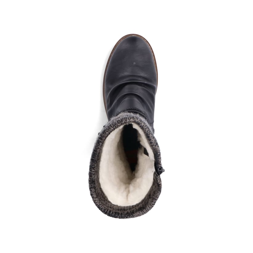 Rieker Artikelnummer Z4755-00 Rieker Damen Kurzstiefel Tiefschwarz