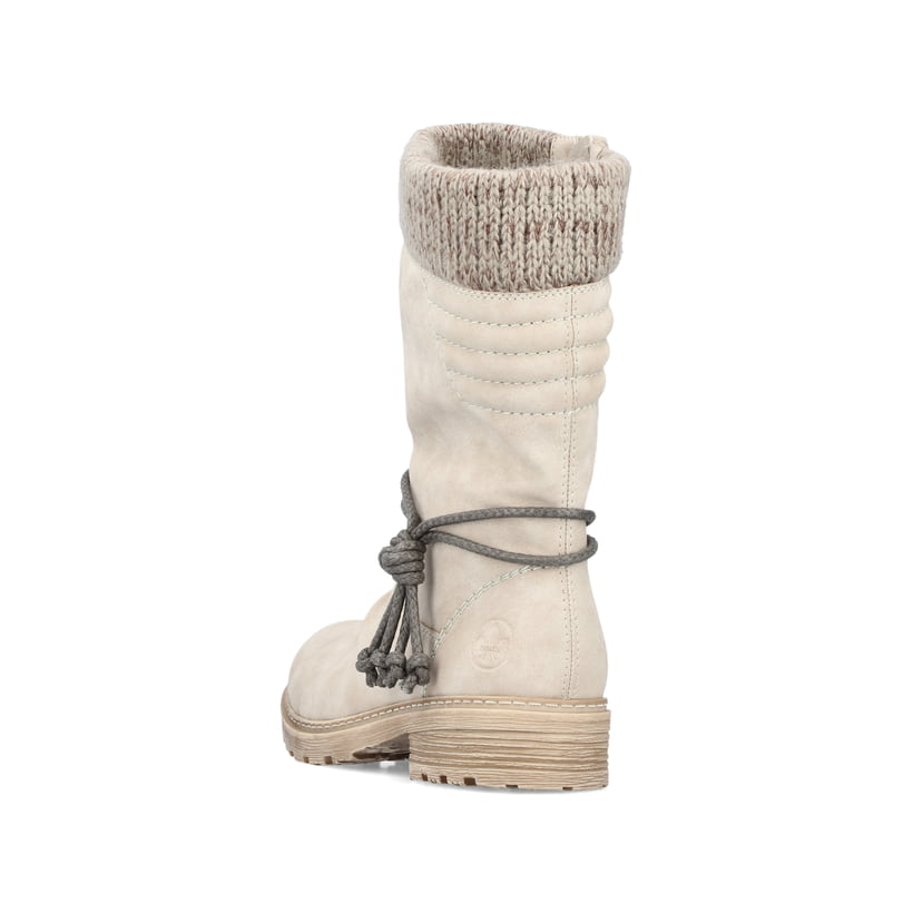 Rieker Artikelnummer Z4755-60 Rieker Damen Kurzstiefel Graubeige