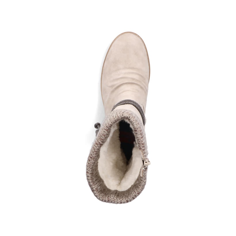 Rieker Artikelnummer Z4755-60 Rieker Damen Kurzstiefel Graubeige