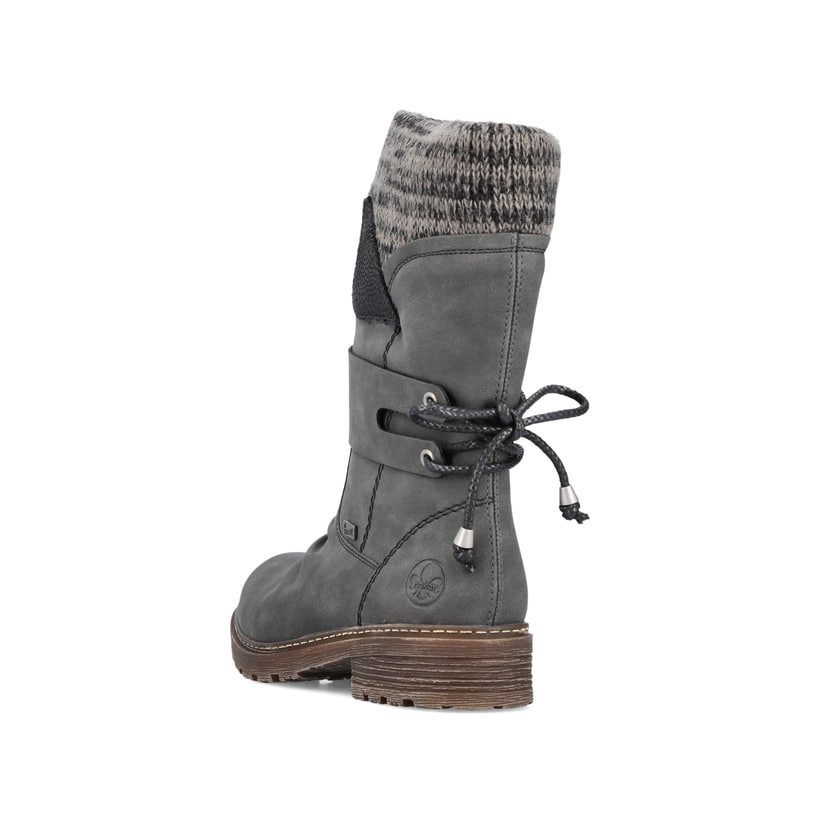 Rieker Artikelnummer Z4783-45 Rieker Damen Kurzstiefel Anthrazit