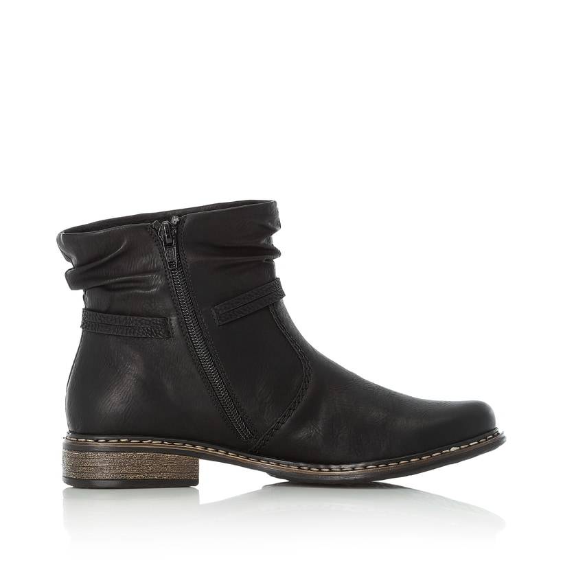Rieker Artikelnummer Z4953-00 Rieker Damen Kurzstiefel Tiefschwarz