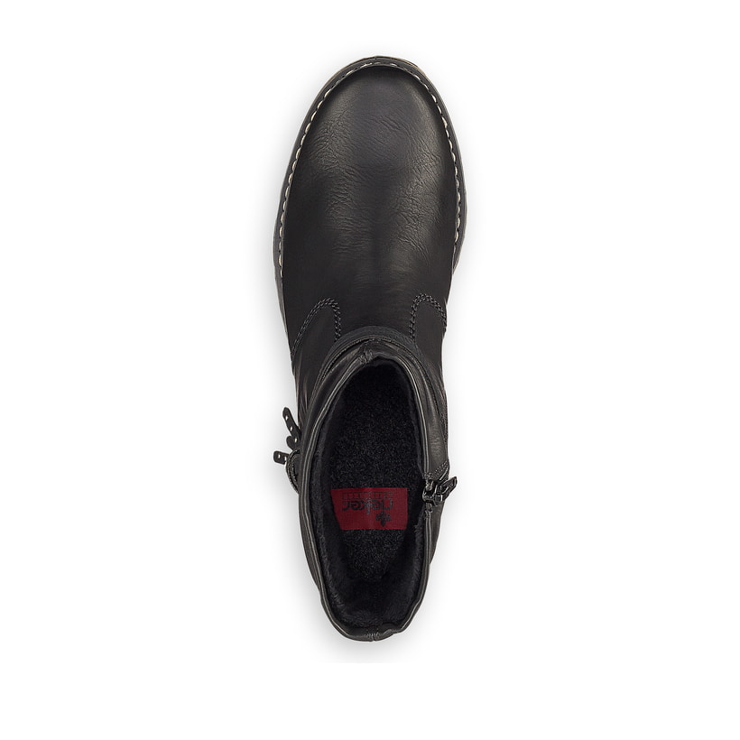 Rieker Artikelnummer Z4953-00 Rieker Damen Kurzstiefel Tiefschwarz