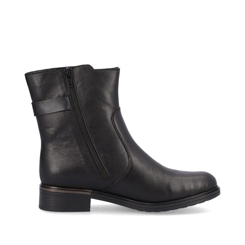 Rieker Artikelnummer Z5351-00 Rieker Damen Kurzstiefel Nachtschwarz