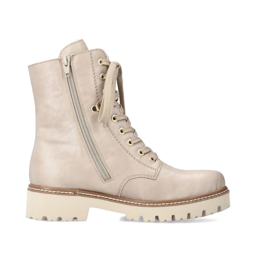 Rieker Artikelnummer Z5711-62 Rieker Damen Biker Boots Hellbeige