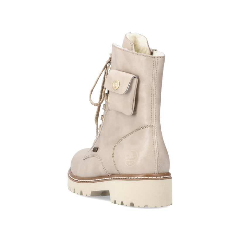 Rieker Artikelnummer Z5711-62 Rieker Damen Biker Boots Hellbeige