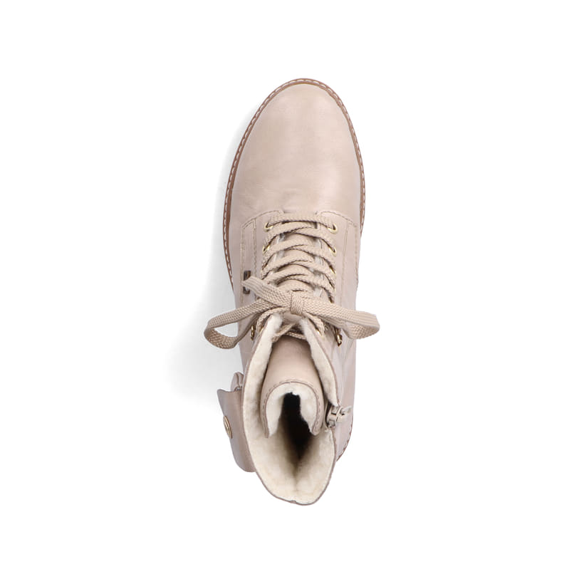 Rieker Artikelnummer Z5711-62 Rieker Damen Biker Boots Hellbeige