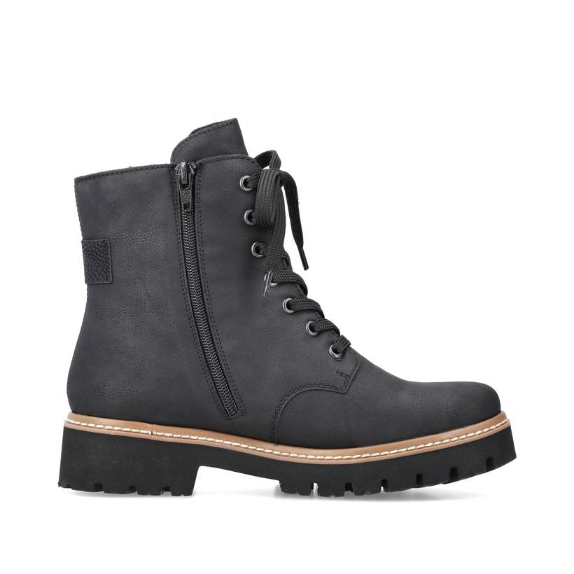Rieker Artikelnummer Z5723-00 Rieker Damen Biker Boots Urbanschwarz
