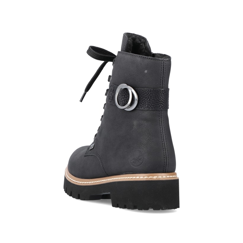 Rieker Artikelnummer Z5723-00 Rieker Damen Biker Boots Urbanschwarz