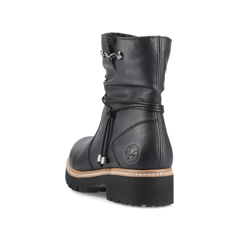 Rieker Artikelnummer Z5770-00 Rieker Damen Kurzstiefel Urbanschwarz