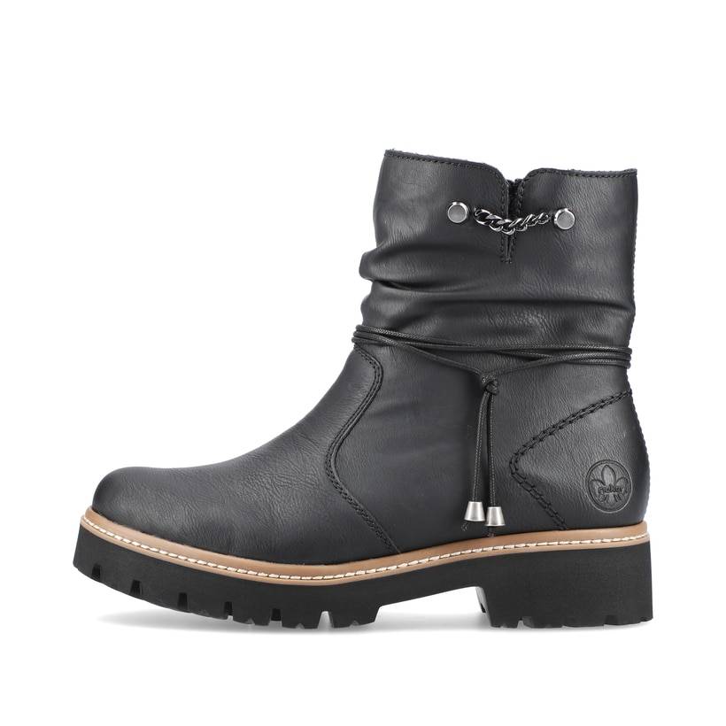 Rieker Artikelnummer Z5770-00 Rieker Damen Kurzstiefel urbanschwarz