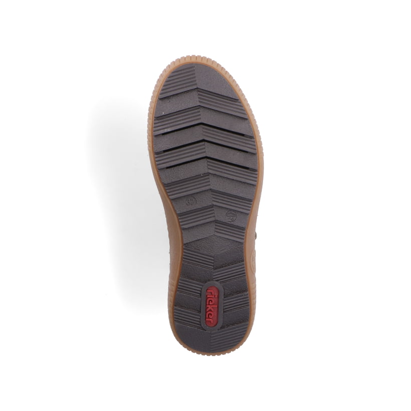 Rieker Artikelnummer Z6610-00 Rieker Damen Schnürschuhe Carbonschwarz