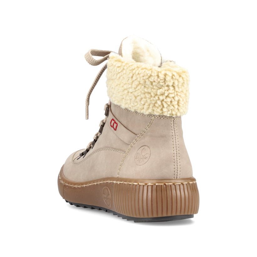 Rieker Artikelnummer Z6638-64 Rieker Damen Schnürstiefel Braunbeige
