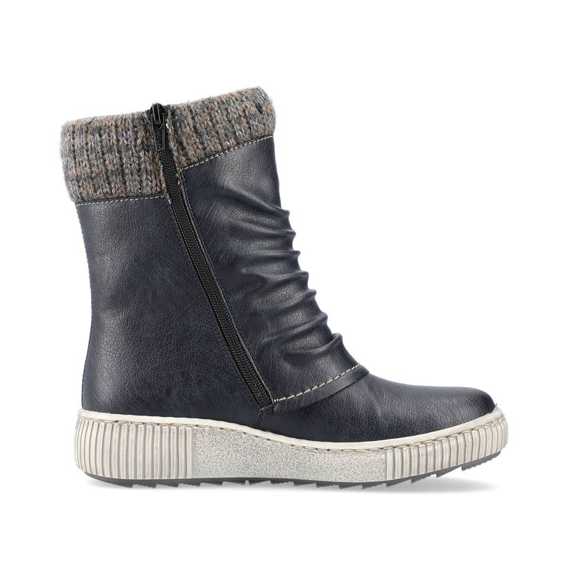 Rieker Artikelnummer Z6693-14 Rieker Damen Kurzstiefel Königsblau