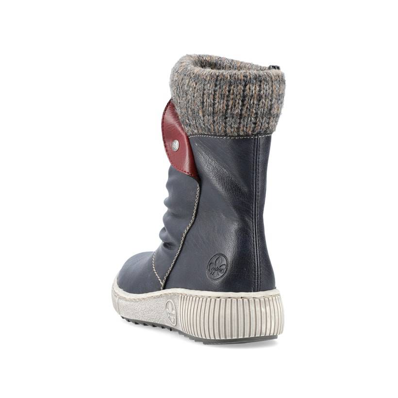 Rieker Artikelnummer Z6693-14 Rieker Damen Kurzstiefel Königsblau