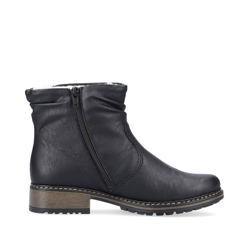 Rieker Artikelnummer Z6841-01 Rieker Damen Kurzstiefel Carbonschwarz