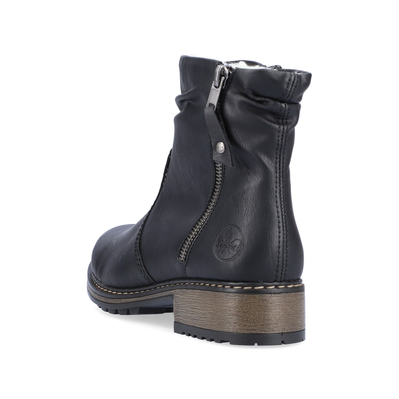 Rieker Artikelnummer Z6841-01 Rieker Damen Kurzstiefel Carbonschwarz