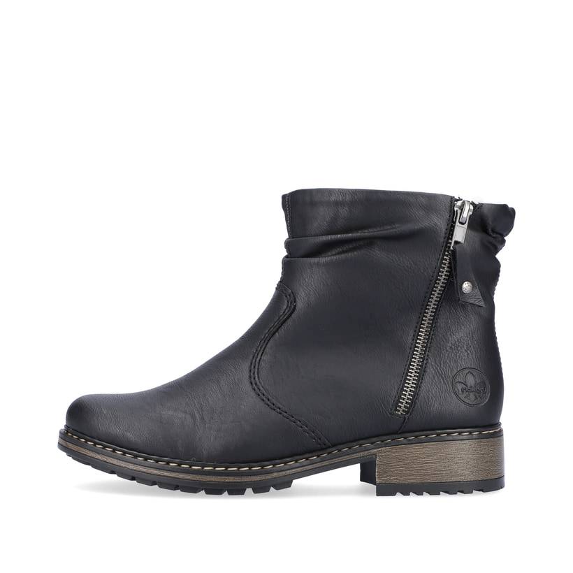 Rieker Artikelnummer Z6841-01 Rieker Damen Kurzstiefel carbonschwarz