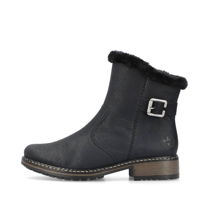 Rieker Artikelnummer Z6862-00 Rieker Damen Kurzstiefel tiefschwarz