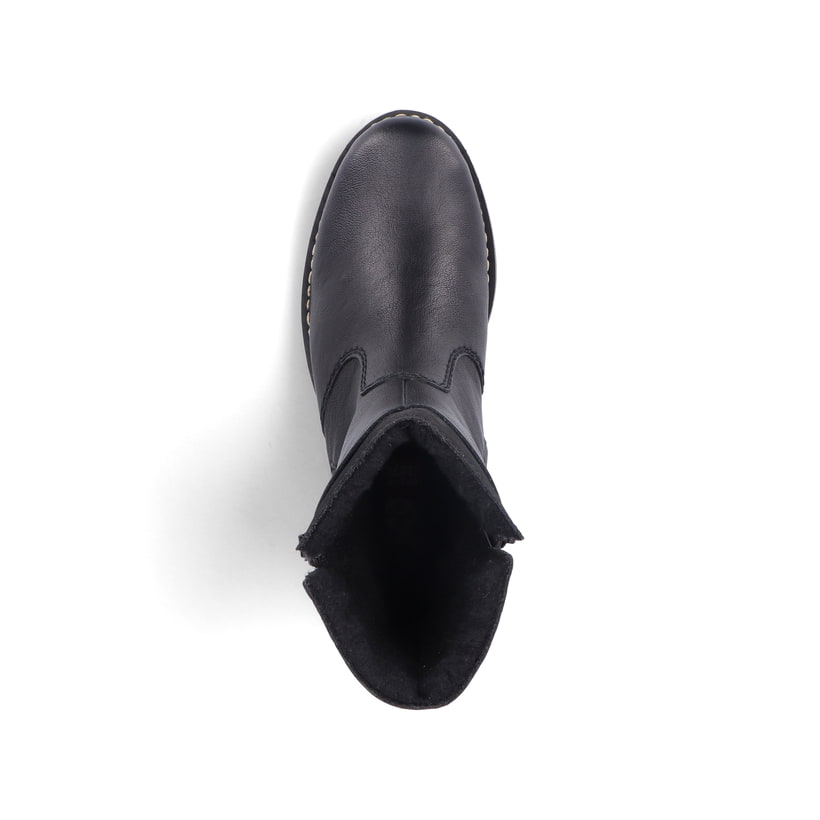 Rieker Artikelnummer Z6880-00 Rieker Damen Kurzstiefel Tiefschwarz