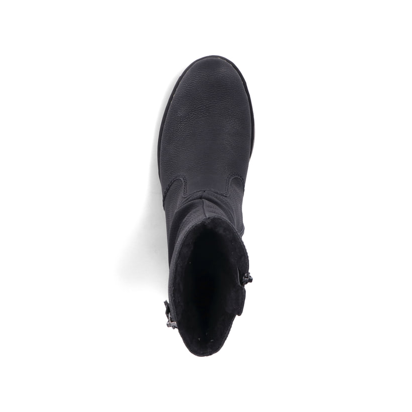 Rieker Artikelnummer Z6892-00 Rieker Damen Kurzstiefel Graphitschwarz