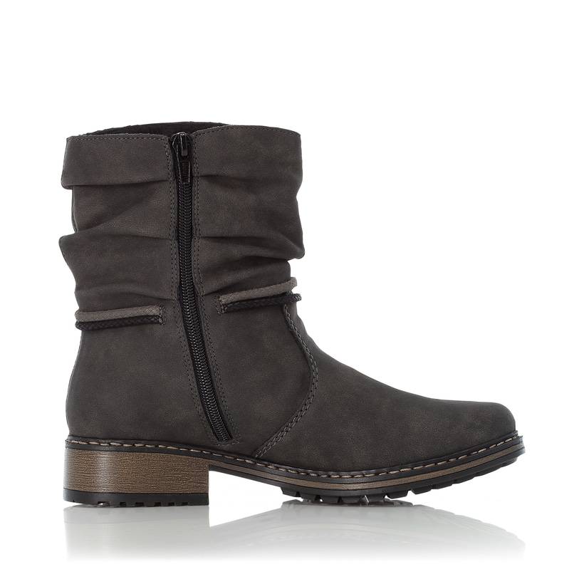 Rieker Artikelnummer Z6893-45 Rieker Damen Kurzstiefel Asphaltgrau