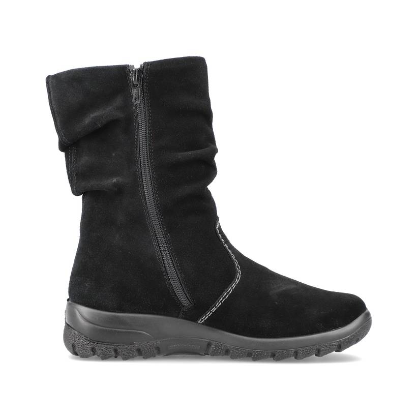 Rieker Artikelnummer Z7171-01 Rieker Damen Kurzstiefel Tiefschwarz