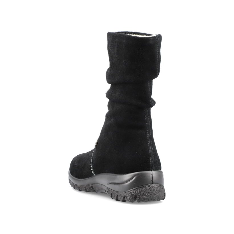 Rieker Artikelnummer Z7171-01 Rieker Damen Kurzstiefel Tiefschwarz