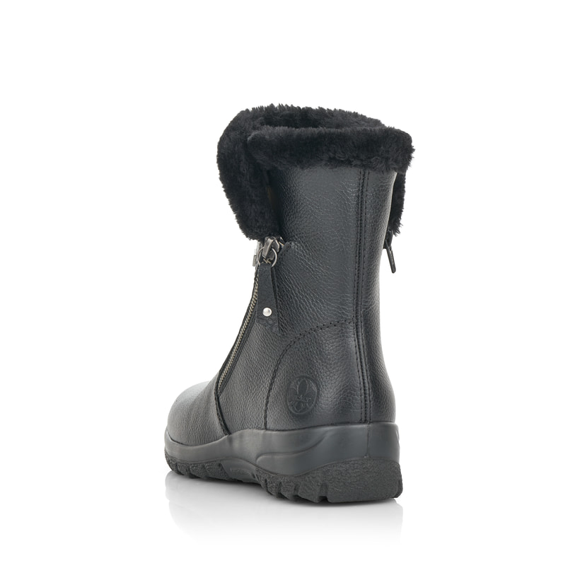 Rieker Artikelnummer Z7181-00 Rieker Damen Kurzstiefel Nachtschwarz