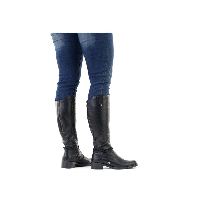 Rieker Artikelnummer Z7361-00 Rieker Damen Hochschaftstiefel Tiefschwarz