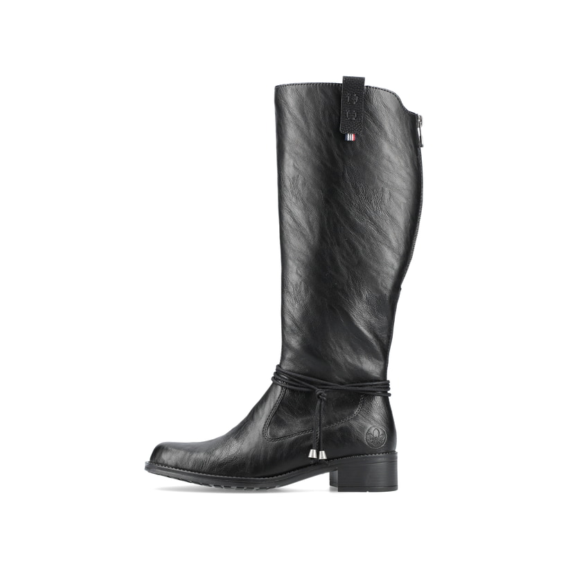 Rieker Artikelnummer Z7361-00 Rieker Damen Hochschaftstiefel tiefschwarz