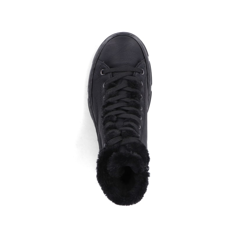 Rieker Artikelnummer Z7411-00 Rieker Damen Schnürstiefel Urbanschwarz