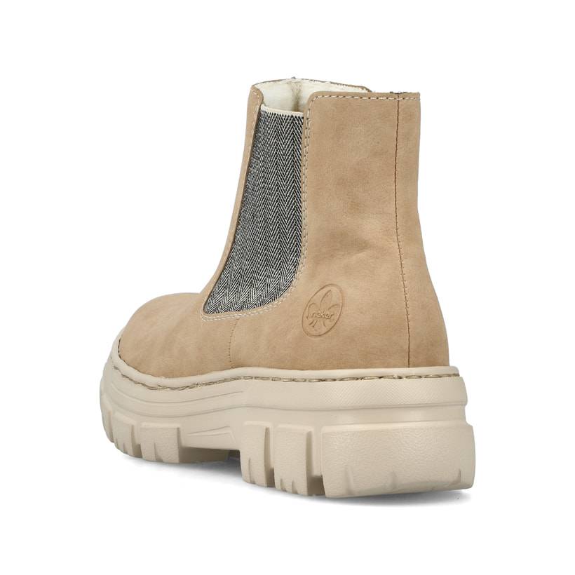 Rieker Artikelnummer Z7465-60 Rieker Damen Chelsea Boots Sandbeige